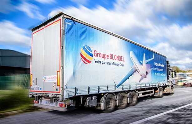 Transport poids lourd pour l'industrie